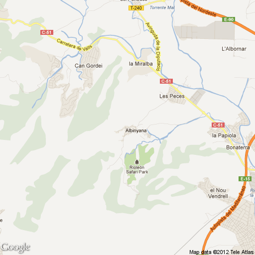 Imagen de Albinyana mapa 43716 1 