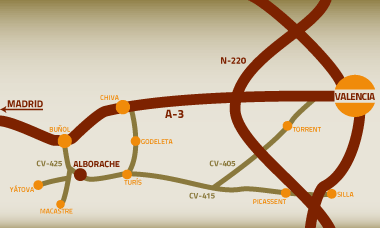 Imagen de Alborache mapa 46369 3 