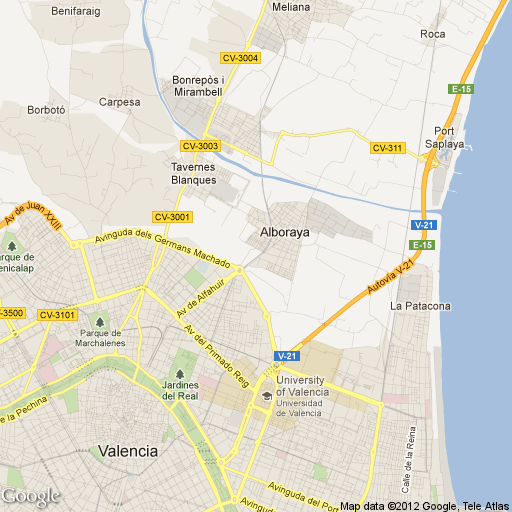 Imagen de Alboraya mapa 46120 5 