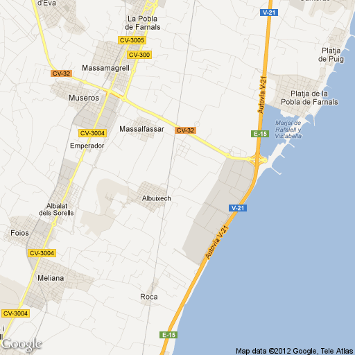 Imagen de Albuixech mapa 46550 1 