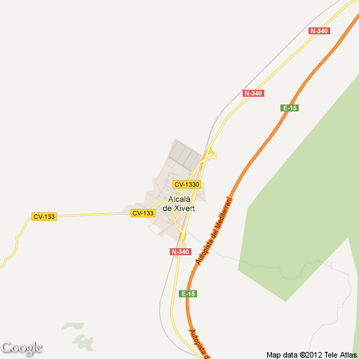 Imagen de Alcalà de Xivert mapa 12570 1 