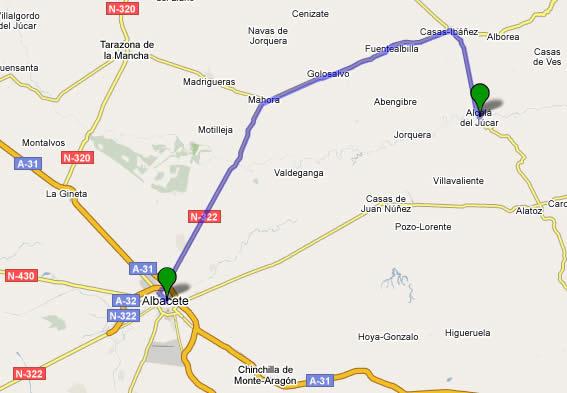 Imagen de Alcalá del Júcar mapa 02210 1 