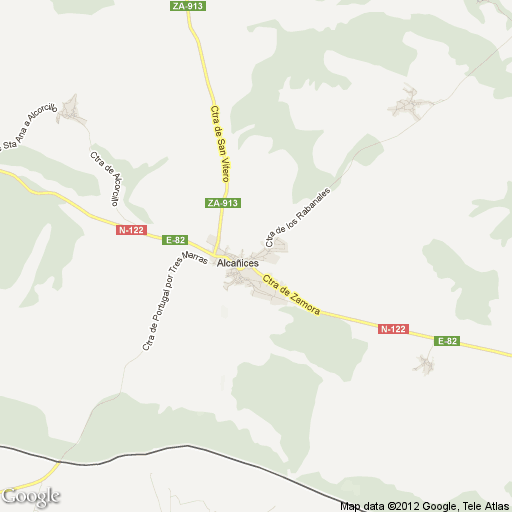 Imagen de Alcañices mapa 49500 1 