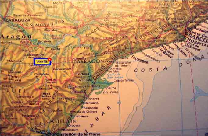 Imagen de Alcañiz mapa 44600 2 