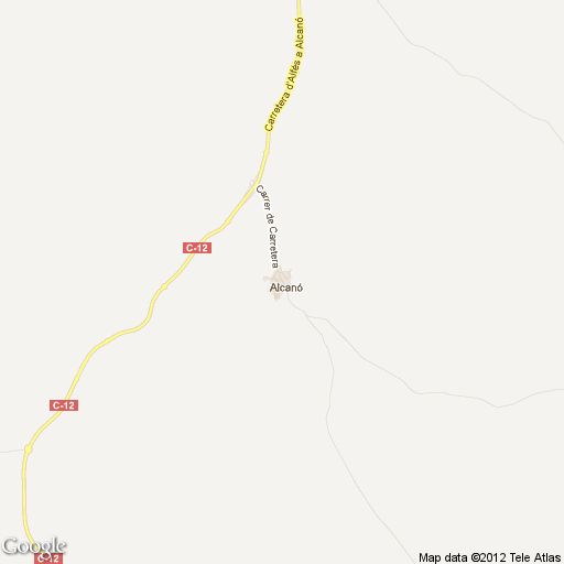 Imagen de Alcanó mapa 25162 1 