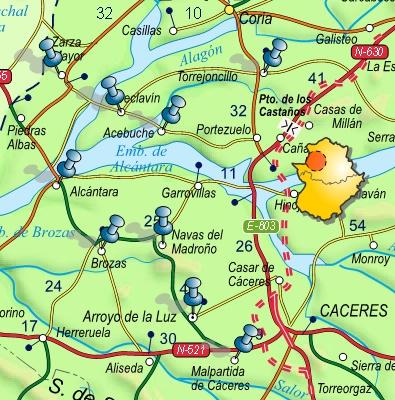 Imagen de Alcántara mapa 10980 1 