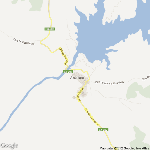 Imagen de Alcántara mapa 10980 2 