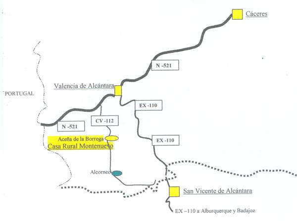 Imagen de Alcántara mapa 10980 6 