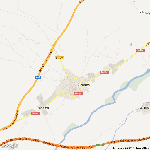 Imagen de Alcarràs mapa 25180 1 