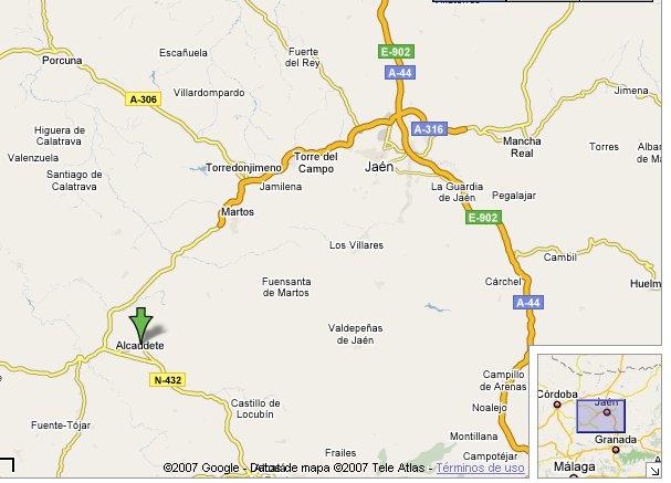 Imagen de Alcaudete mapa 23660 2 