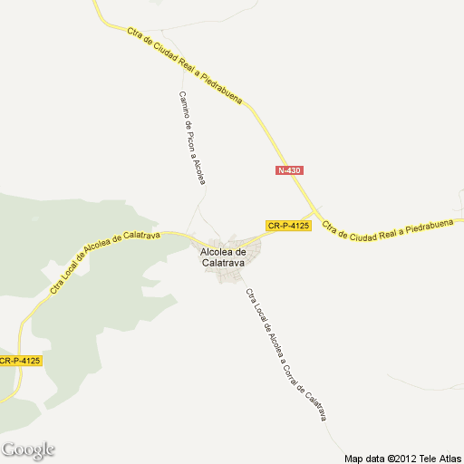 Imagen de Alcolea de Calatrava mapa 13107 1 