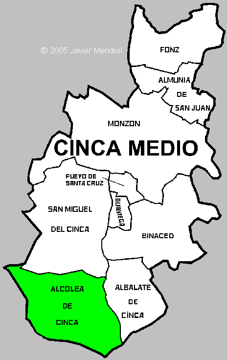 Imagen de Alcolea de Cinca mapa 22410 2 