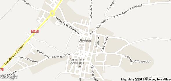 Imagen de Alcoletge mapa 25660 4 