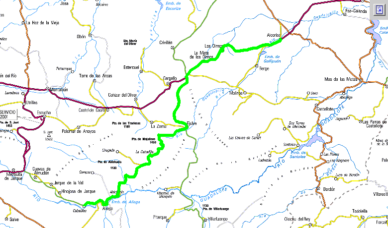 Imagen de Alcorisa mapa 44550 3 