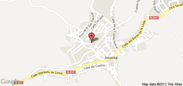 Imagen de Alcorisa mapa 44550 6 