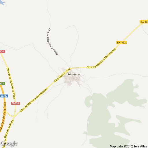 Imagen de Alcuéscar mapa 10160 1 