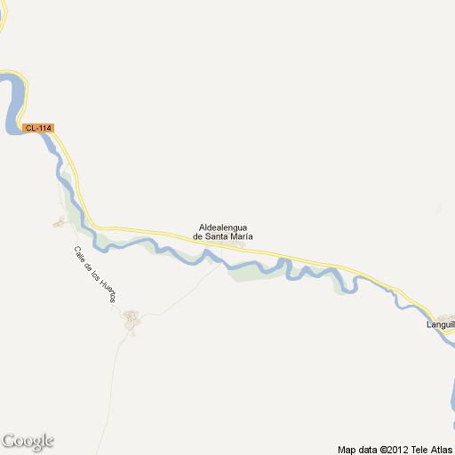 Imagen de Aldealengua de Santa María mapa 40555 1 