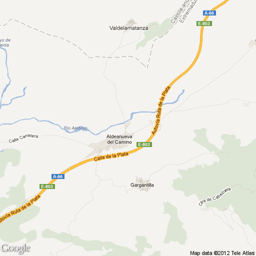 Imagen de Aldeanueva del Camino mapa 10740 1 