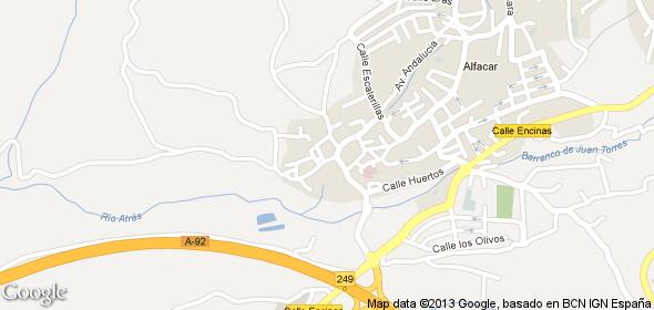 Imagen de Alfacar mapa 18170 2 