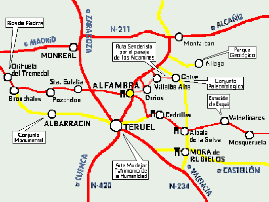 Imagen de Alfambra mapa 44160 2 