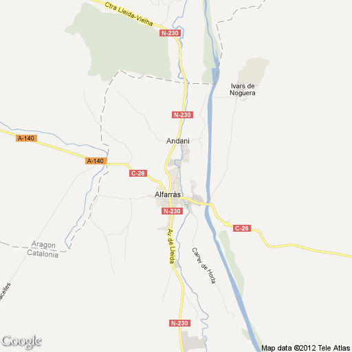 Imagen de Alfarràs mapa 25120 1 