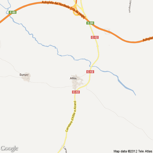 Imagen de Alfés mapa 25161 2 