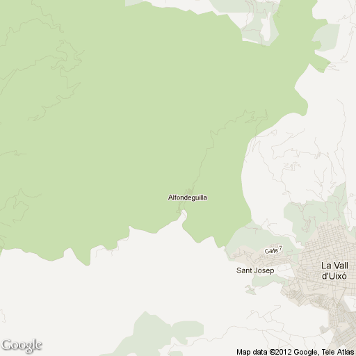 Imagen de Alfondeguilla mapa 12609 1 