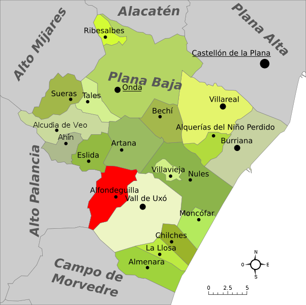 Imagen de Alfondeguilla mapa 12609 4 