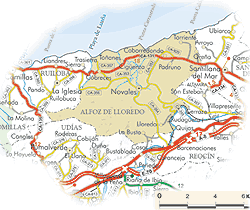 Imagen de Alfoz de Lloredo mapa 39525 2 