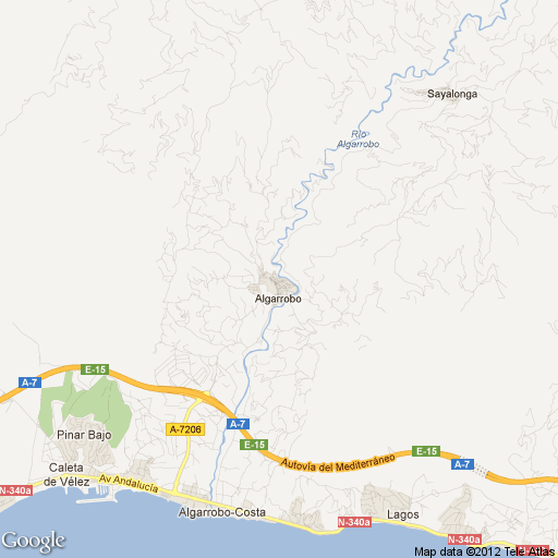 Imagen de Algarrobo mapa 29750 1 