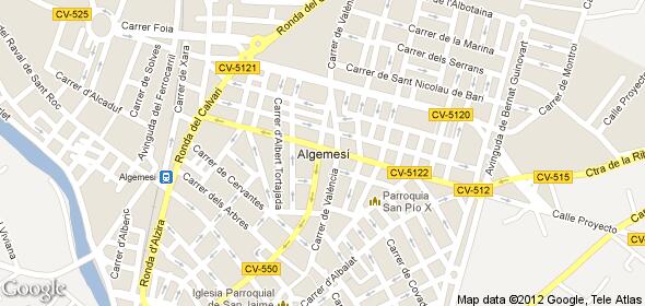 Imagen de Algemesí mapa 46680 6 