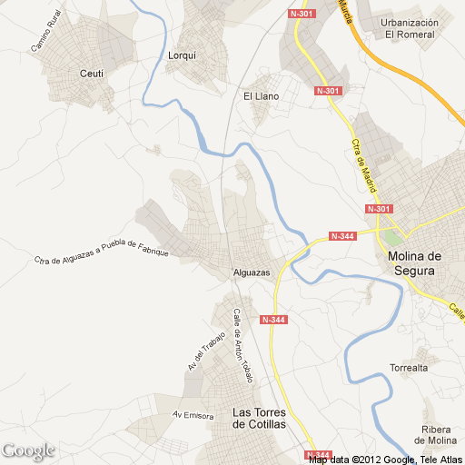 Imagen de Alguazas mapa 30560 1 