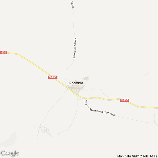 Imagen de Alhambra mapa 13248 1 