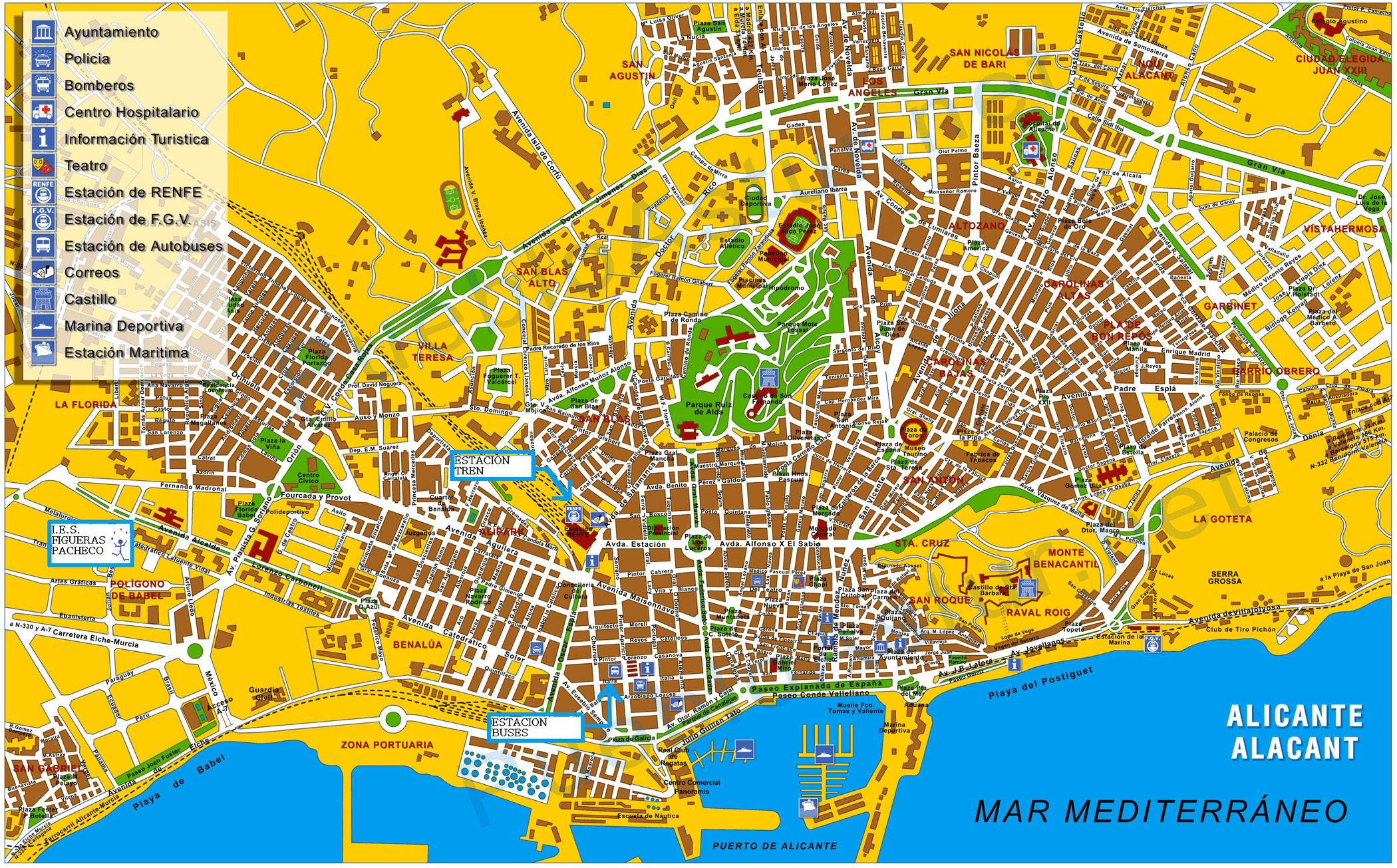 Imagen de Alicante mapa 03004 3 