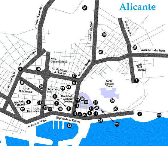Imagen de Alicante mapa 03004 6 
