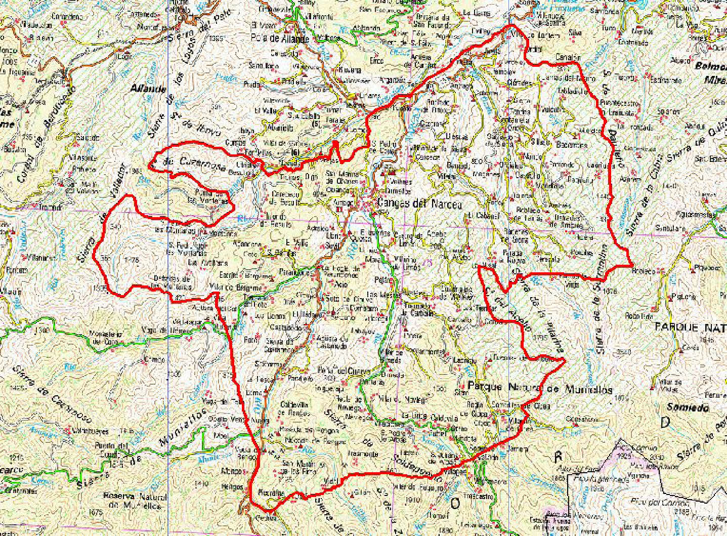 Imagen de Allande mapa 33886 3 