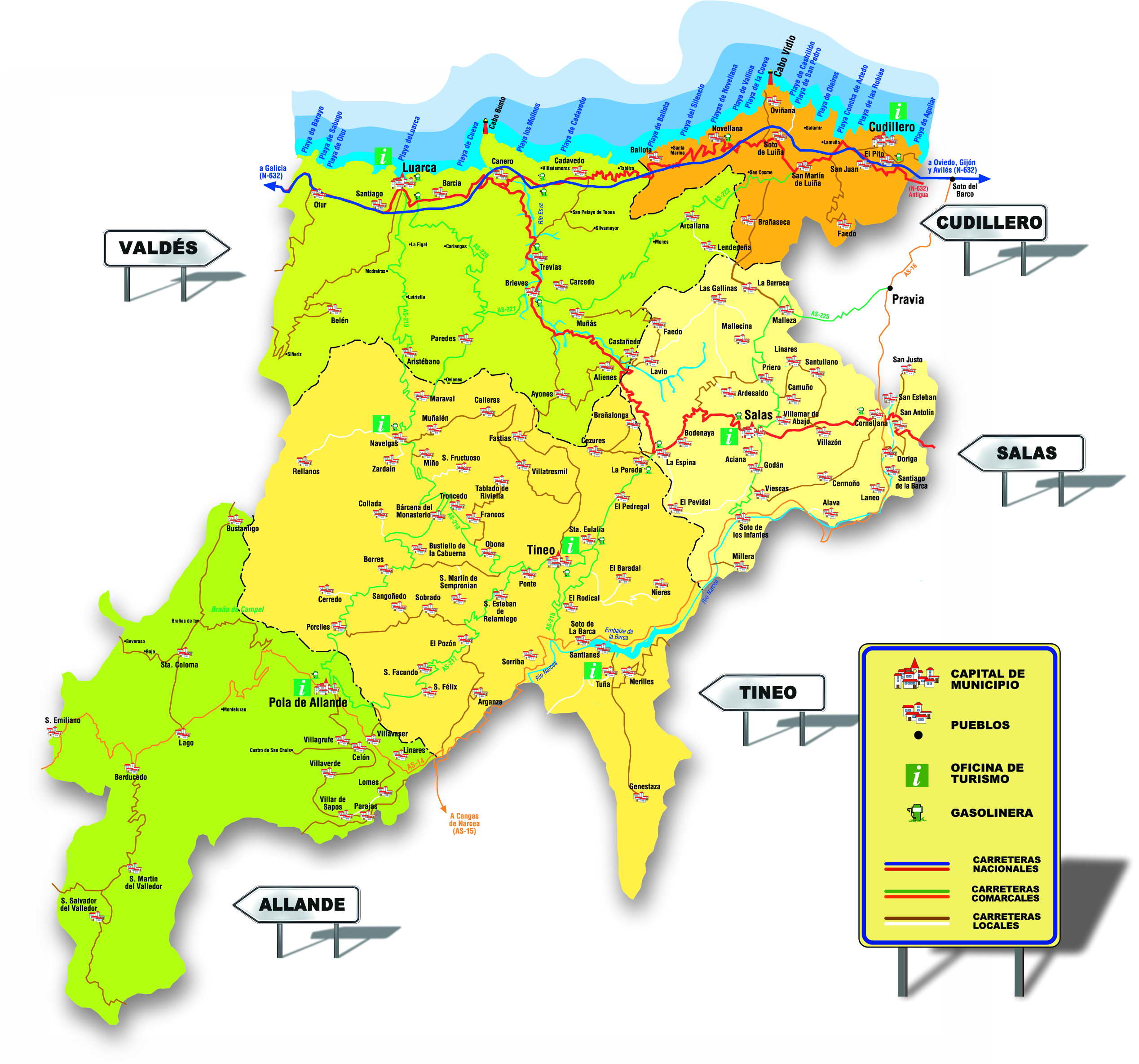 Imagen de Allande mapa 33886 5 
