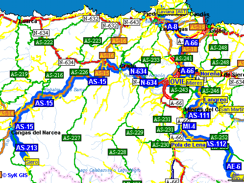 Imagen de Aller mapa 33685 5 