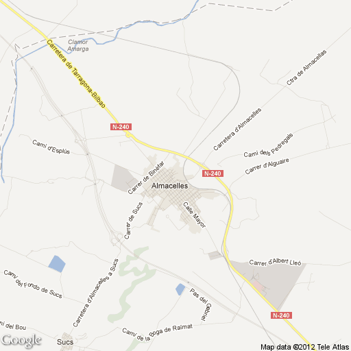 Imagen de Almacelles mapa 25100 1 