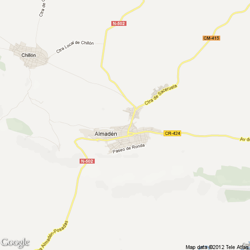 Imagen de Almadén mapa 13400 2 