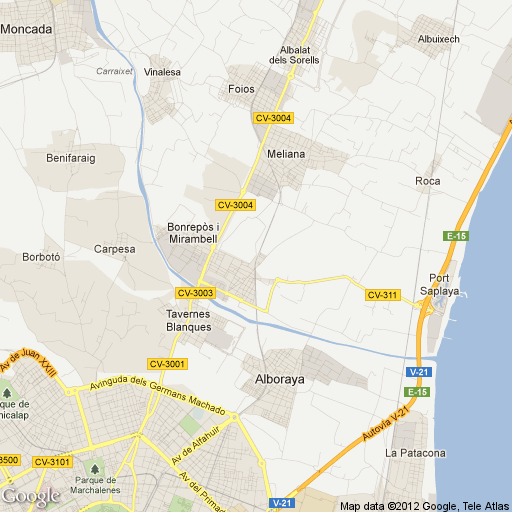 Imagen de Almàssera mapa 46132 1 