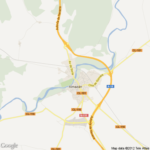 Imagen de Almazán mapa 42200 2 