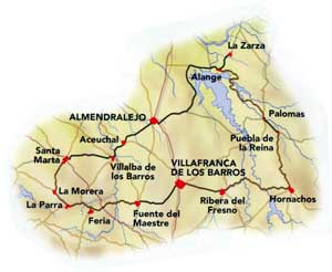 Imagen de Almendralejo mapa 06200 2 