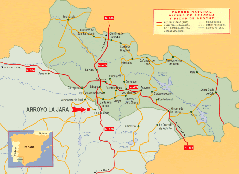 Imagen de Almonaster la Real mapa 21350 1 