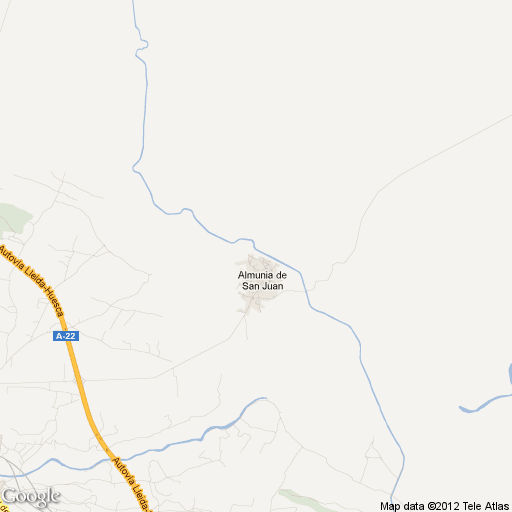Imagen de Almunia de San Juan mapa 22420 1 
