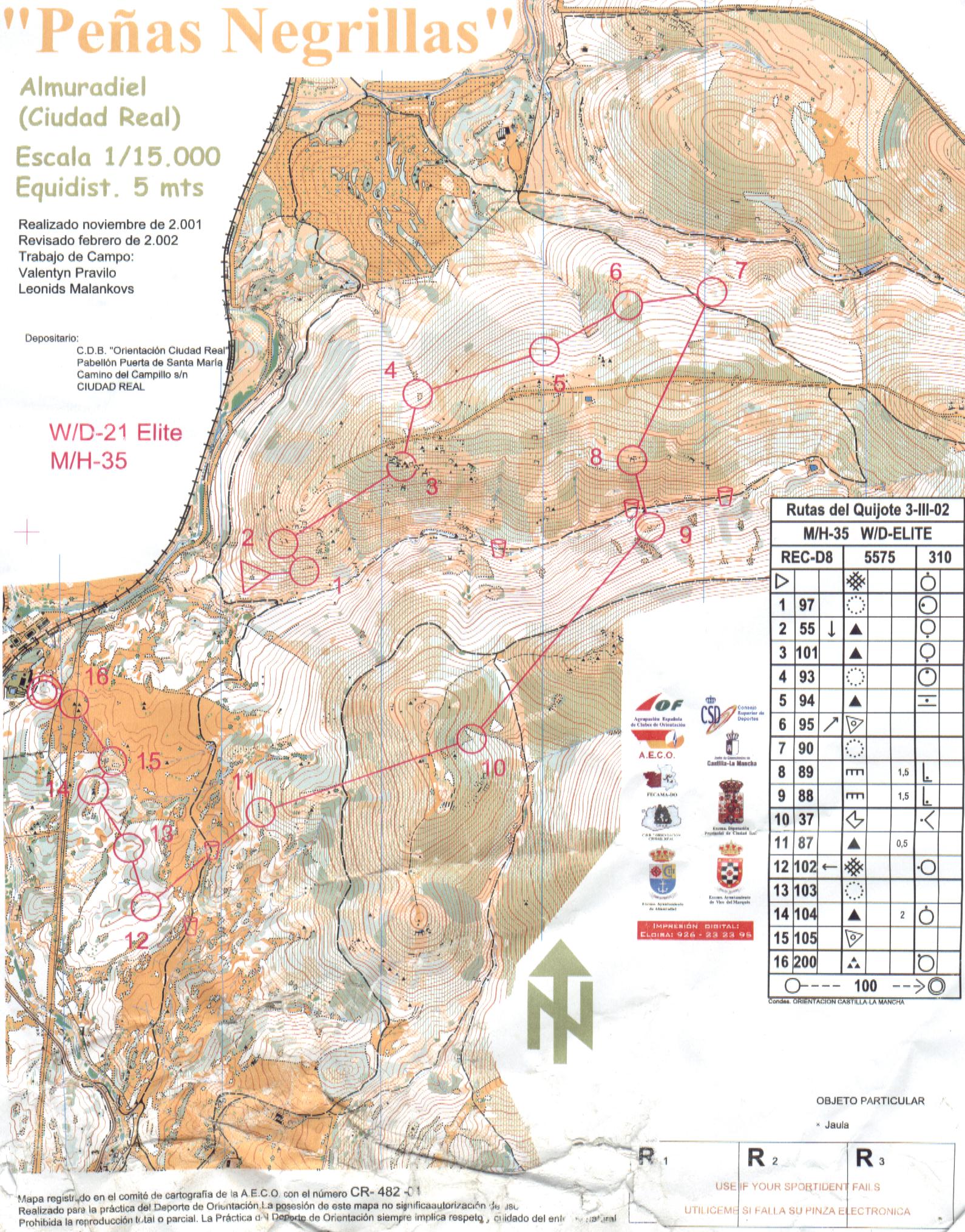 Imagen de Almuradiel mapa 13760 6 