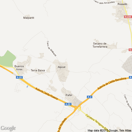 Imagen de Alpicat mapa 25110 3 