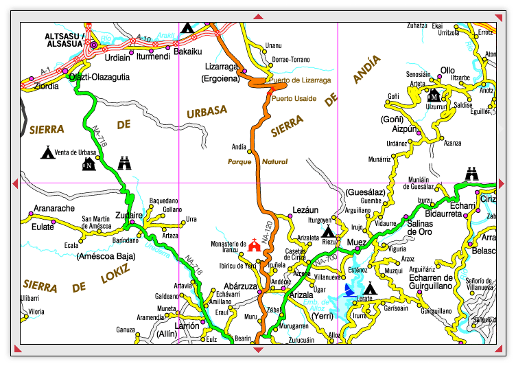 Imagen de Alsasua mapa 31800 5 