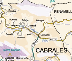 Imagen de Amieva mapa 33558 2 