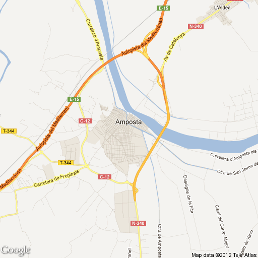 Imagen de Amposta mapa 43870 1 